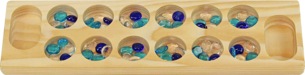 Classic Mancala | Made in USA | Wooden Board Games Maple Landmark