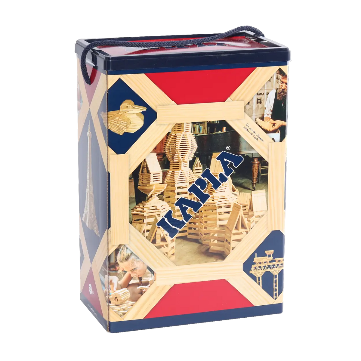 KAPLA Natural 200 Planks Box | Made in Europe – The Baby Penguin