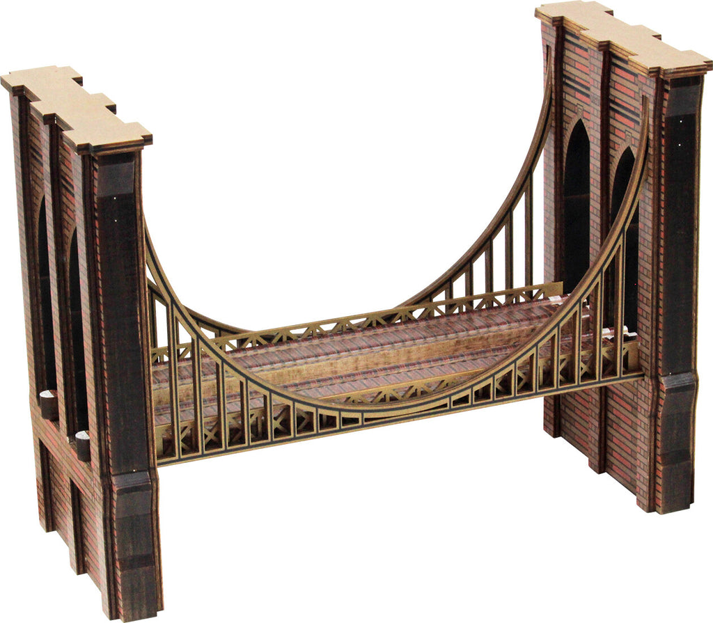 Brooklyn Bridge Train Set | Wooden Train Bridge for NYC Lovers| USA - The Baby Penguin