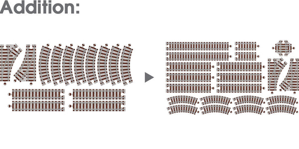 Train Track Pack #1 | USA NameTrains