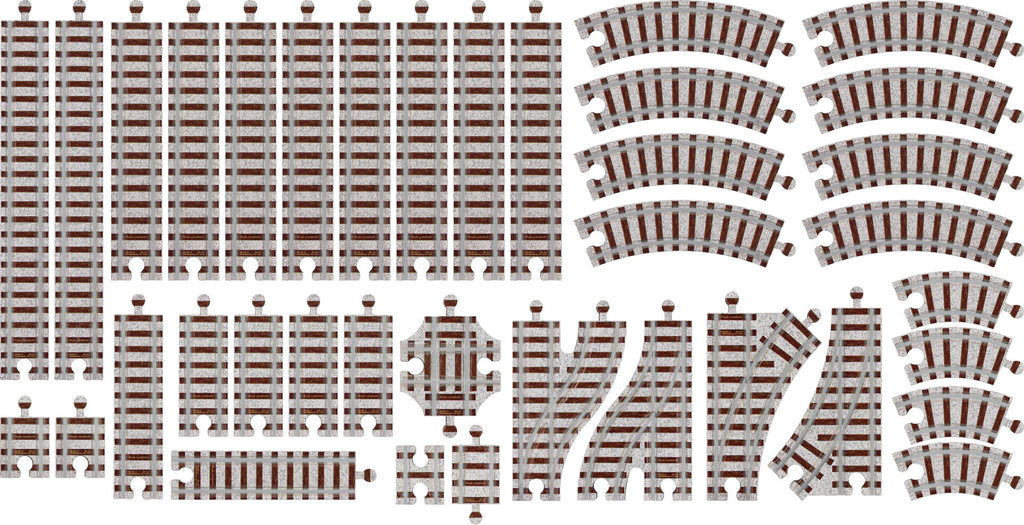 Train Track Pack #3 | USA NameTrains
