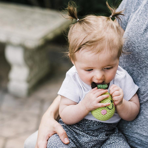 Pear Rattle - Friendly Fruit |  | The Baby Penguin