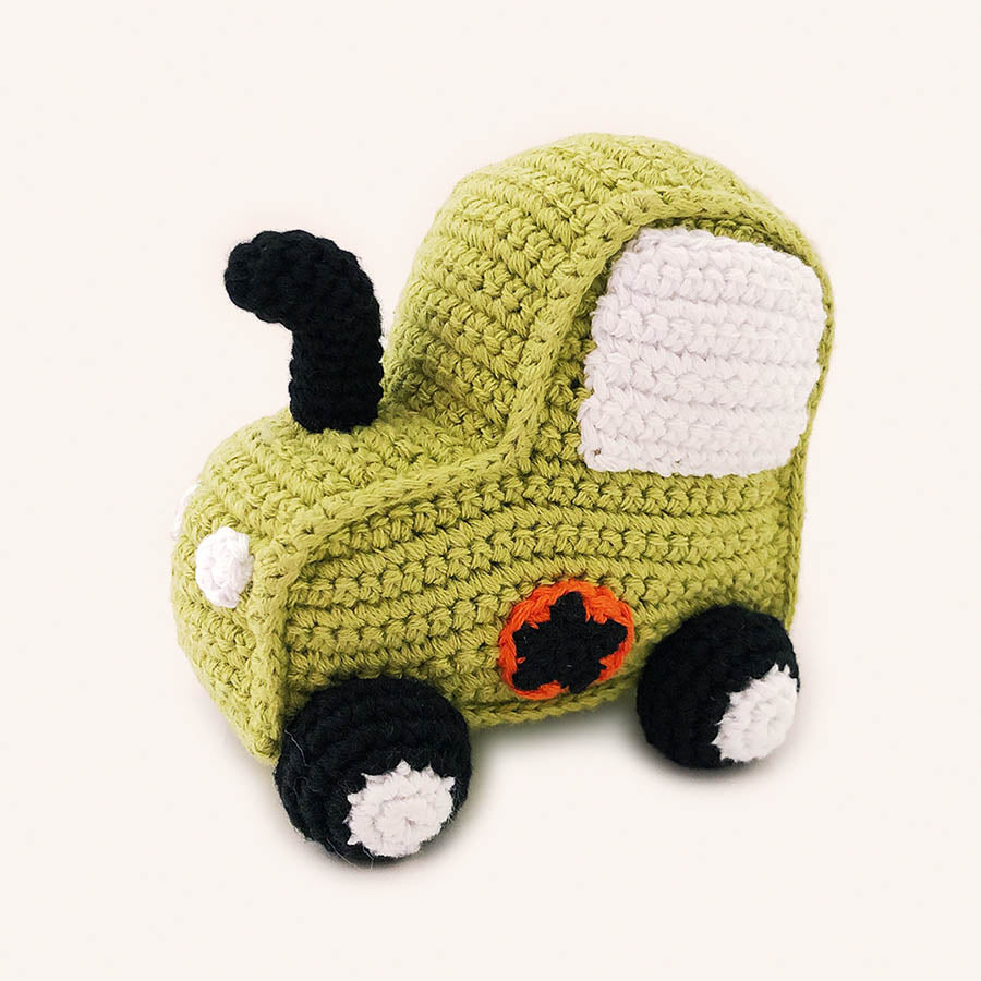 Green Tractor Rattle |  | The Baby Penguin