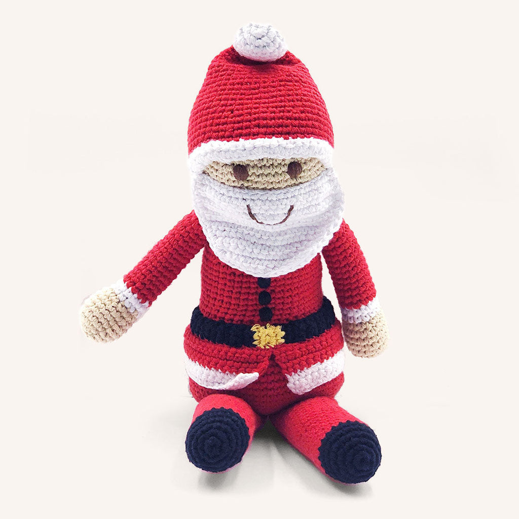 Handmade Santa Doll Rattle - Large |  | The Baby Penguin