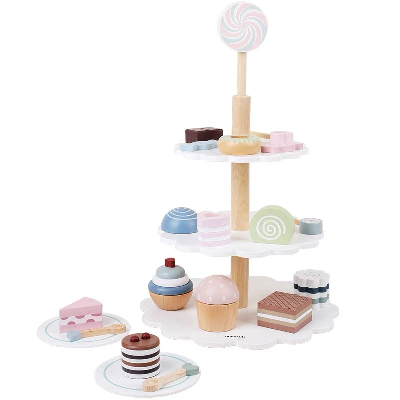 22 Pcs Cake Pop Shop Pretend Dessert Bakery Play Set |  | The Baby Penguin