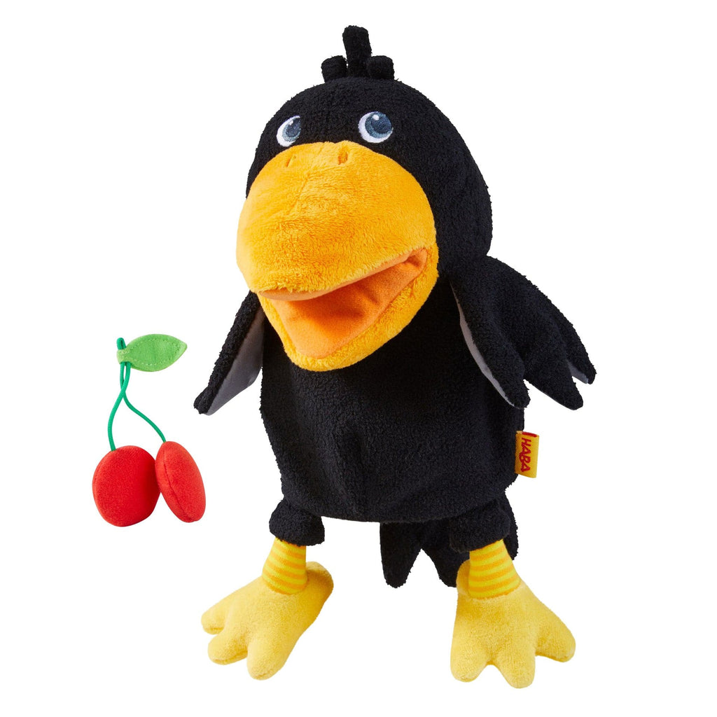 Theo the Raven Glove Puppet | Puppets & Theater | The Baby Penguin