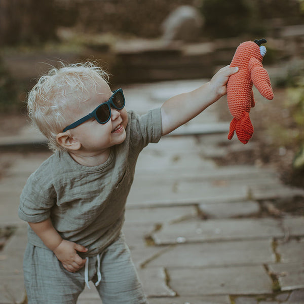 Plush Lobster Toy Rattle - Red |  | The Baby Penguin