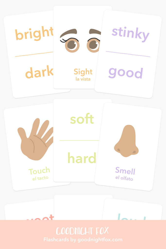 5 Senses Flashcards - Enhance Learning Through Play