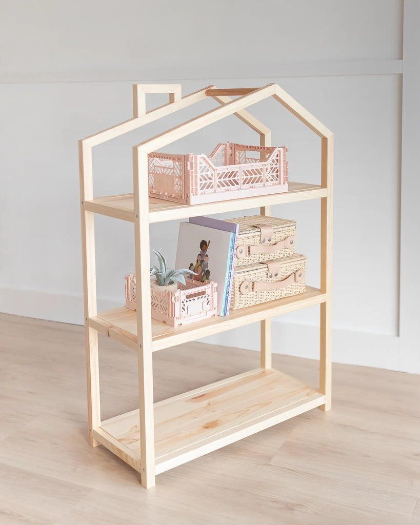 Aidan Wooden House Shelf - Kid's Room *Preorder* Ellie & Becks Co.