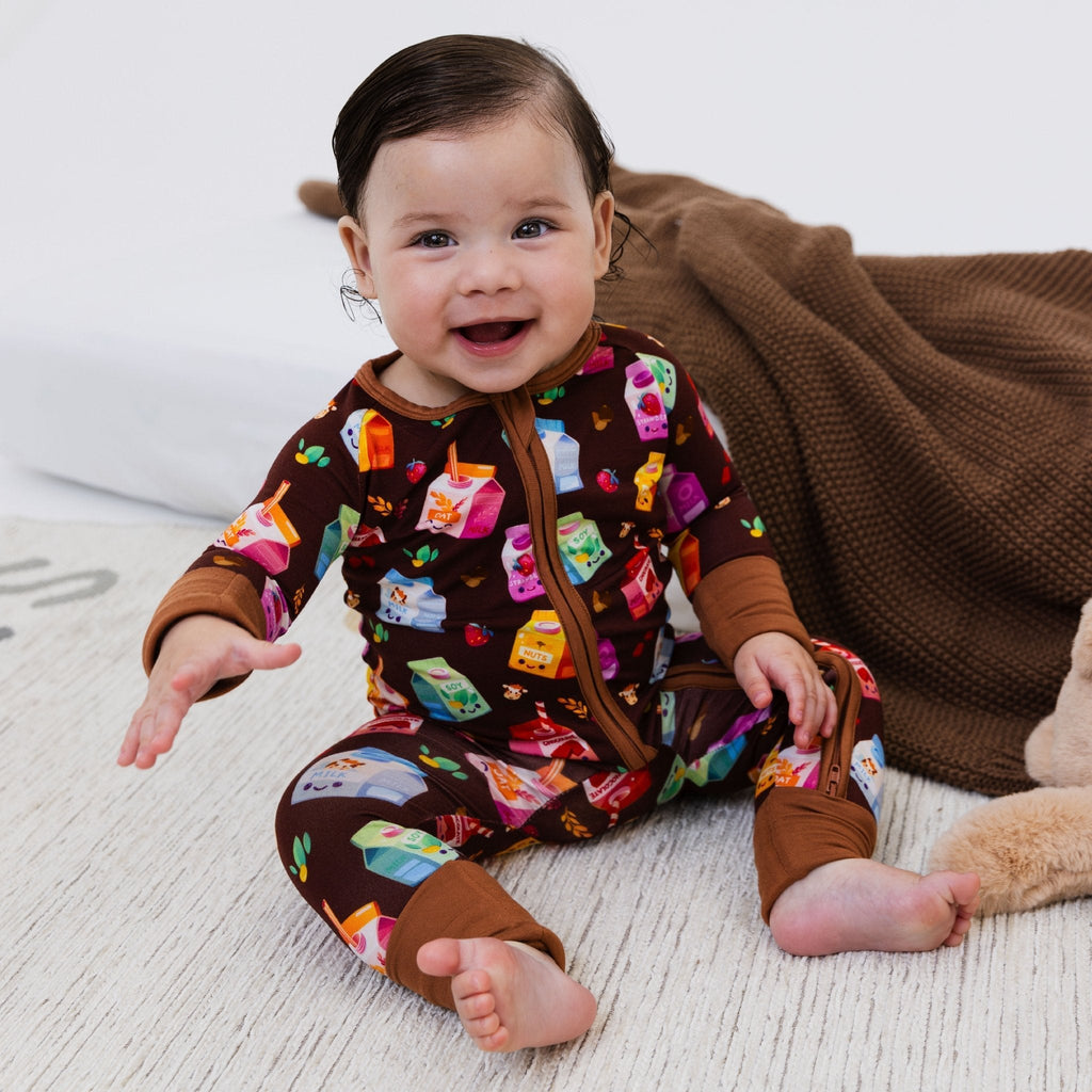 All the Milks! Convertible Romper - The Baby Penguin