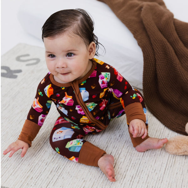 All the Milks! Convertible Romper - The Baby Penguin