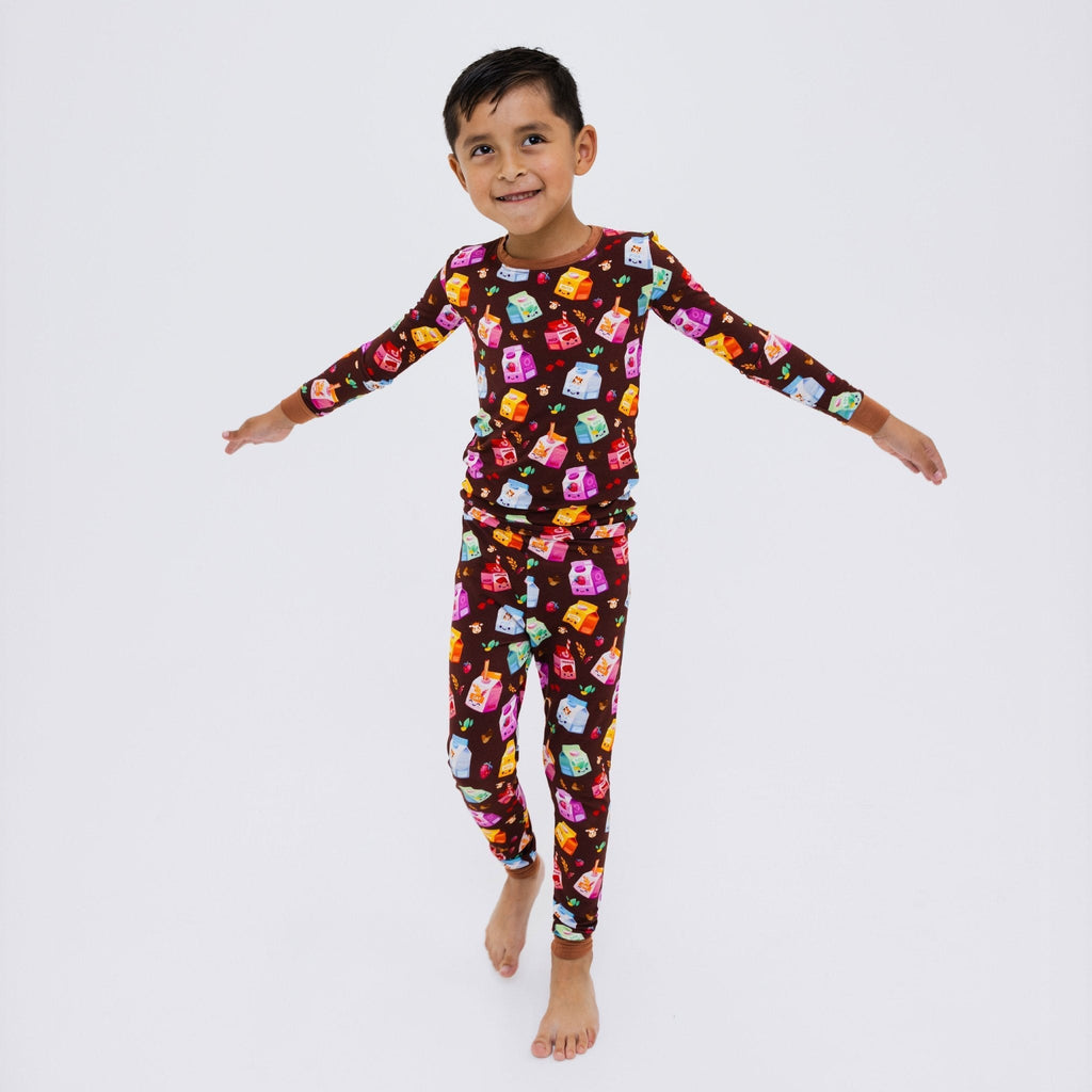 All the Milks! Long Sleeve Pajamas - The Baby Penguin