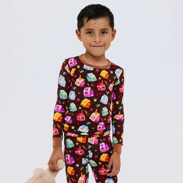 All the Milks! Long Sleeve Pajamas - The Baby Penguin