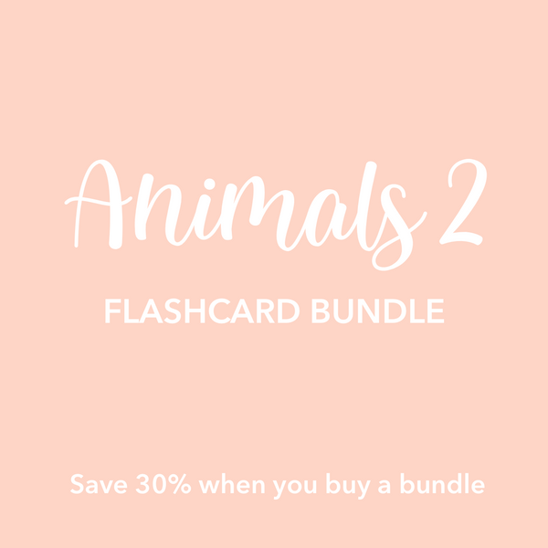 Animal 2 Flashcards Bundle