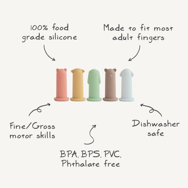 Silicone Animal Finger Puppets | Silicone Animal Finger Puppets | The Baby Penguin