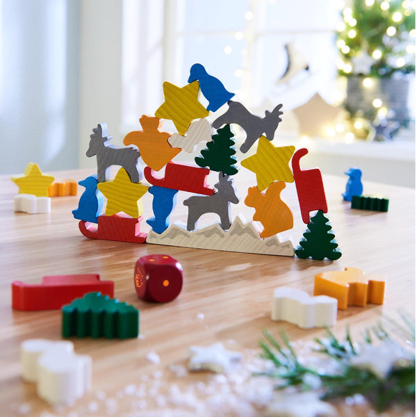 Animal Upon Animal Christmas Stacking Game - The Baby Penguin