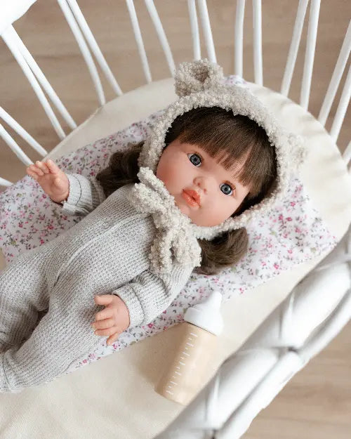Aria with Blue Eyes Mini Colettos Doll | Made in Europe - The Baby Penguin