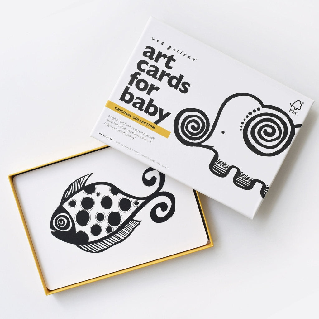 Art Cards for Baby - Original Collection - The Baby Penguin