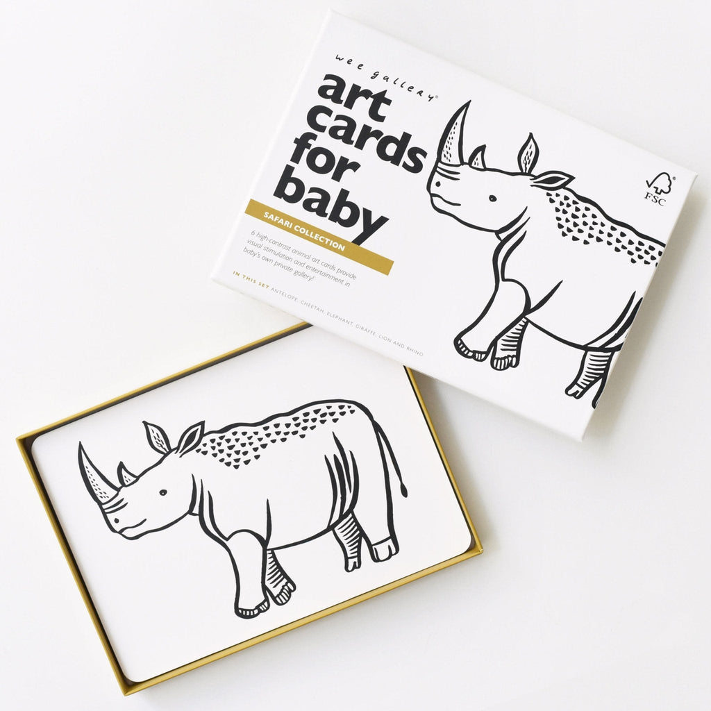 Art Cards for Baby - Safari Collection - The Baby Penguin