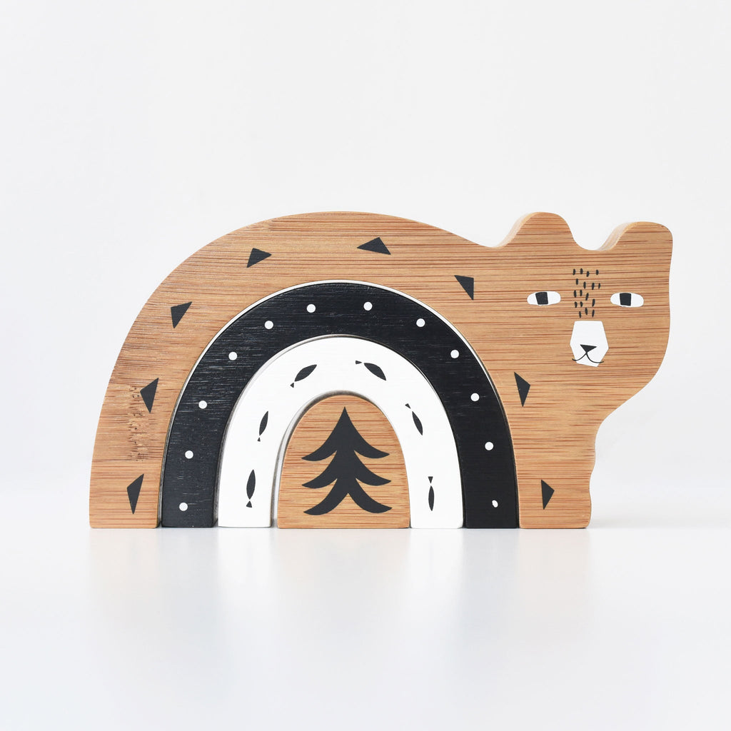 Bamboo Nesting Bear - The Baby Penguin