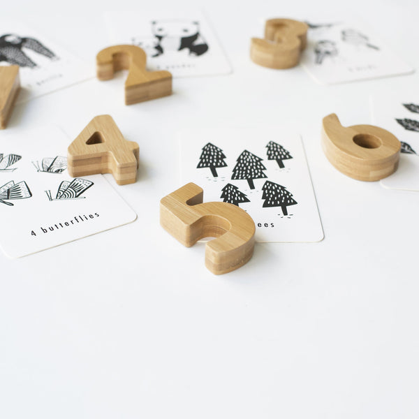 Bamboo Numbers - The Baby Penguin