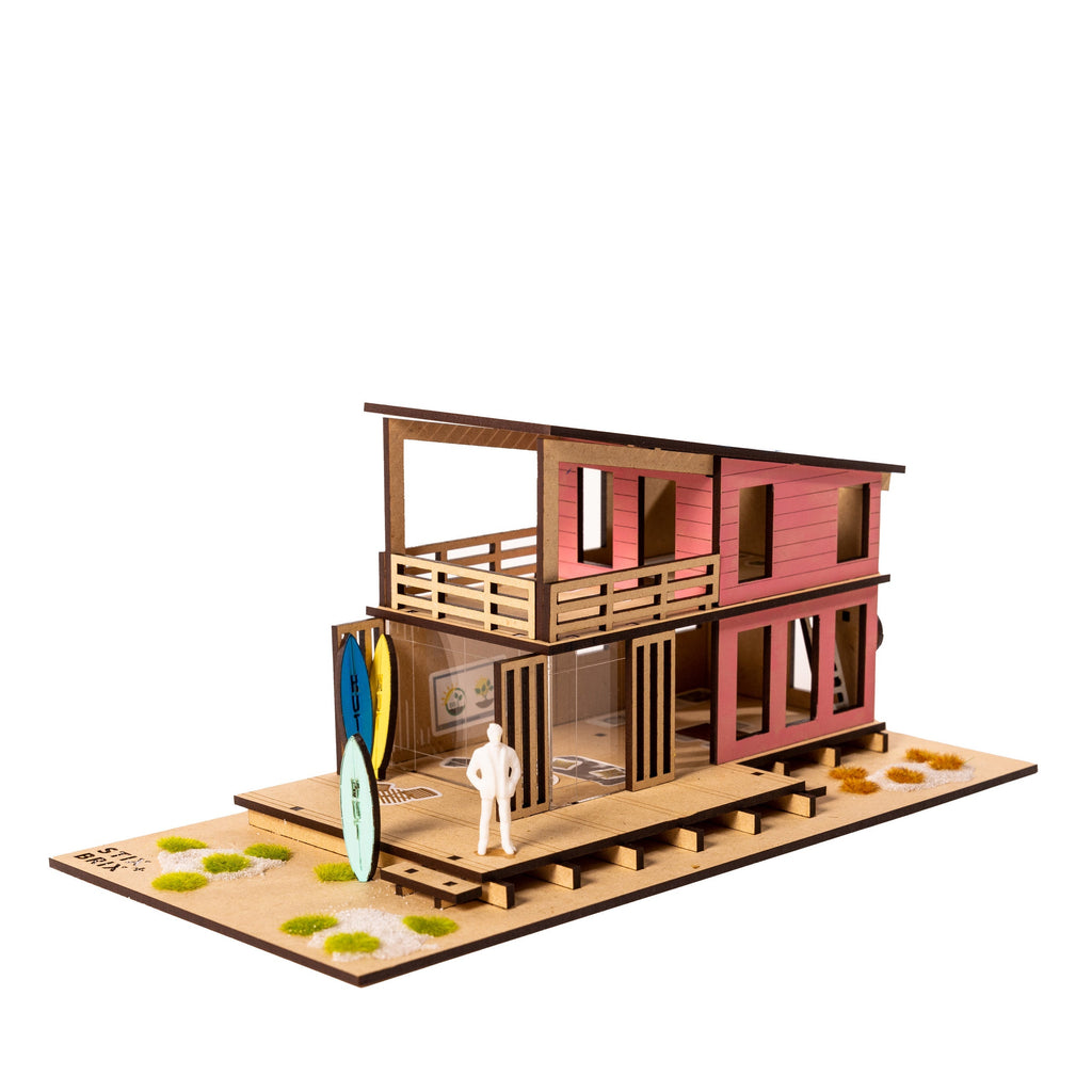 BEACH HUT Architectural Model Making Kit |  | The Baby Penguin