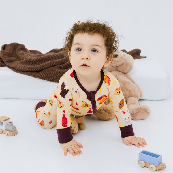 Blissful Bites Convertible Romper - The Baby Penguin