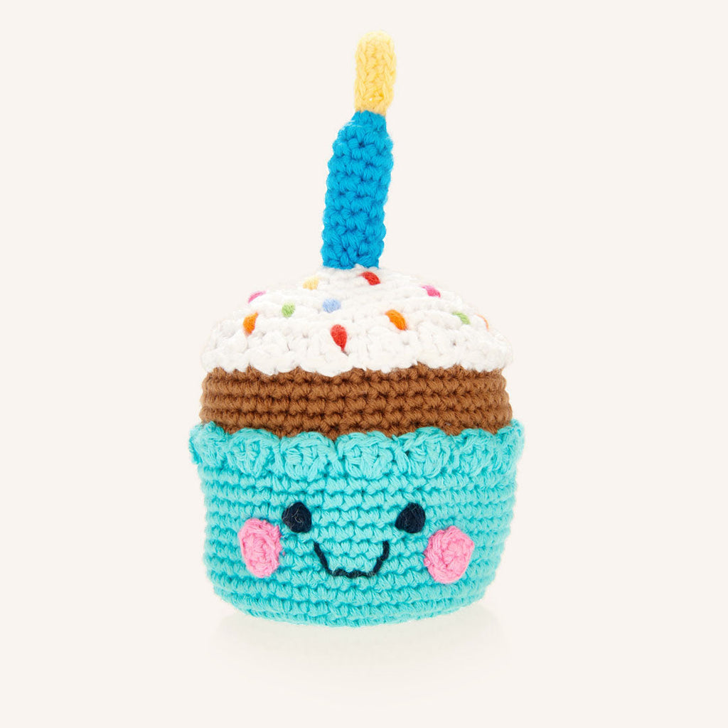 Pretend Play Food Rattle - Cupcake with Candle | Rattle | The Baby Penguin