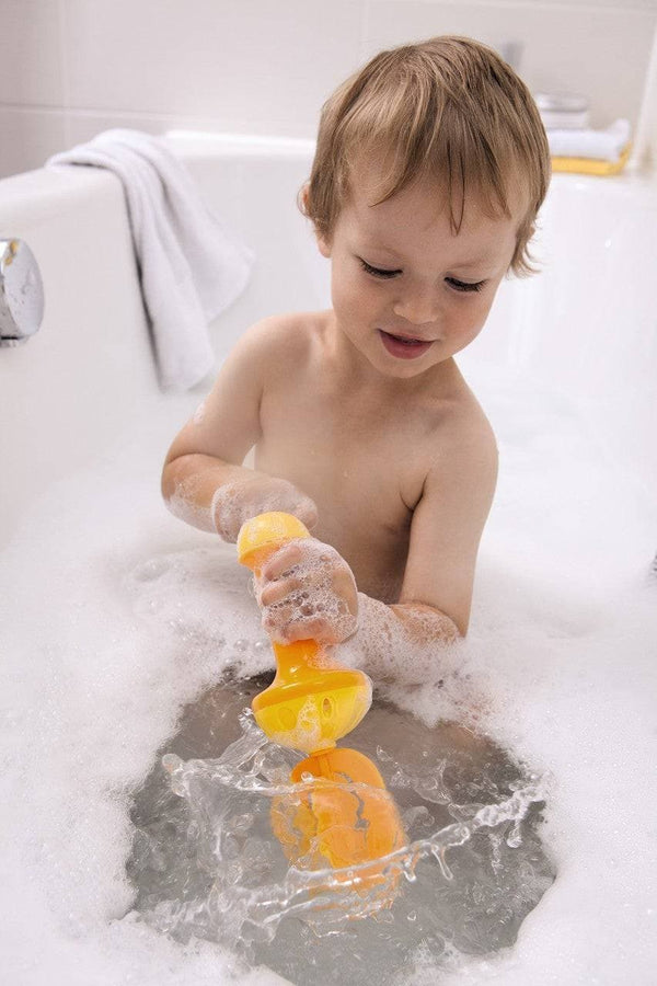 Bubble Bath Whisk in Yellow - The Baby Penguin