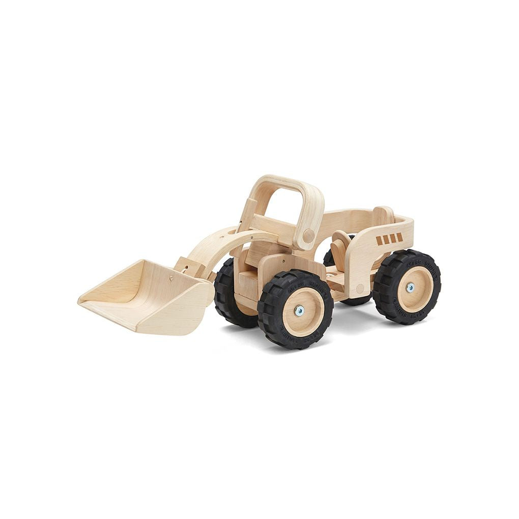 Bulldozer - Top Sustainable Toy - PlanToys USA - The Baby Penguin