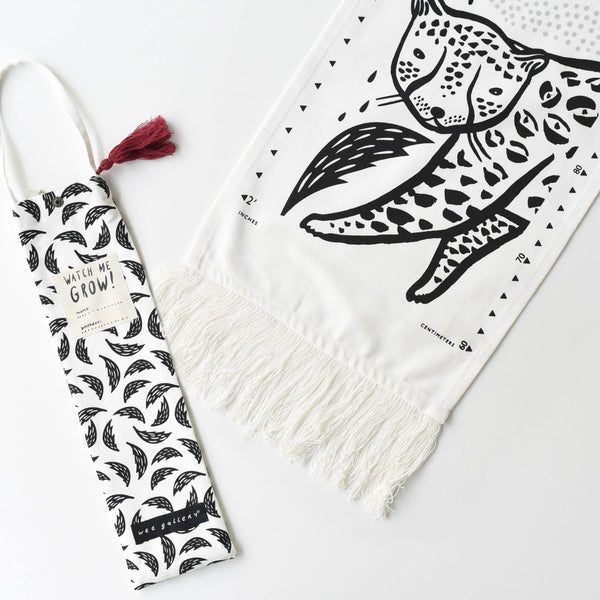 Canvas Growth Chart - Rainforest - The Baby Penguin