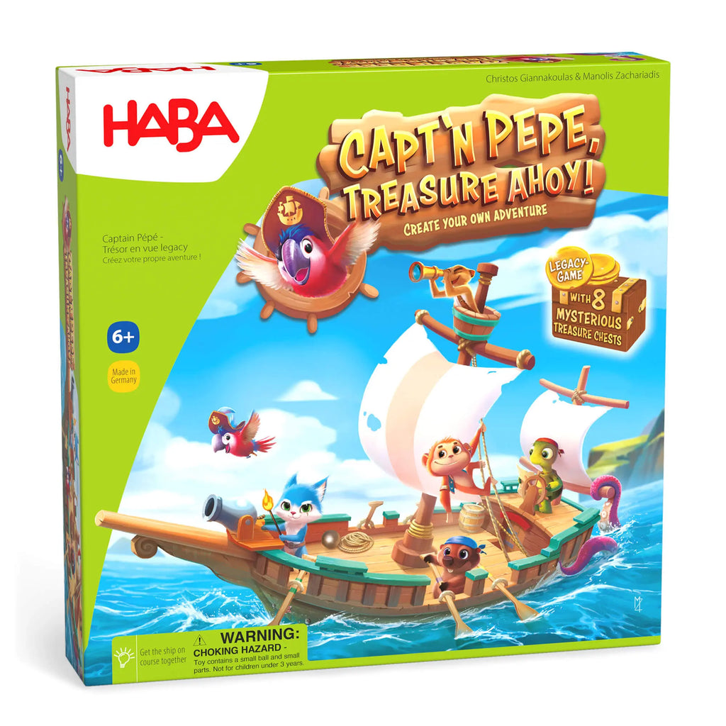  Capt'n Pepe: Treasure Ahoy! HABA USA Strategy Games