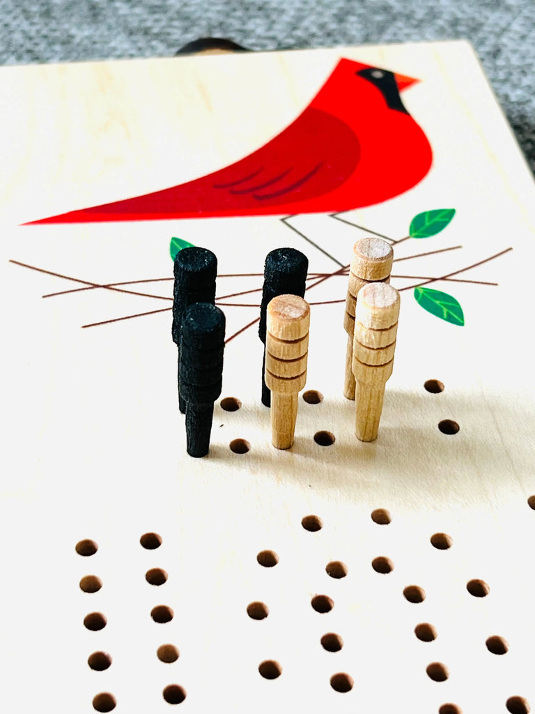 Cardinal Cribbage | Made in USA | Board Games Maple Landmark