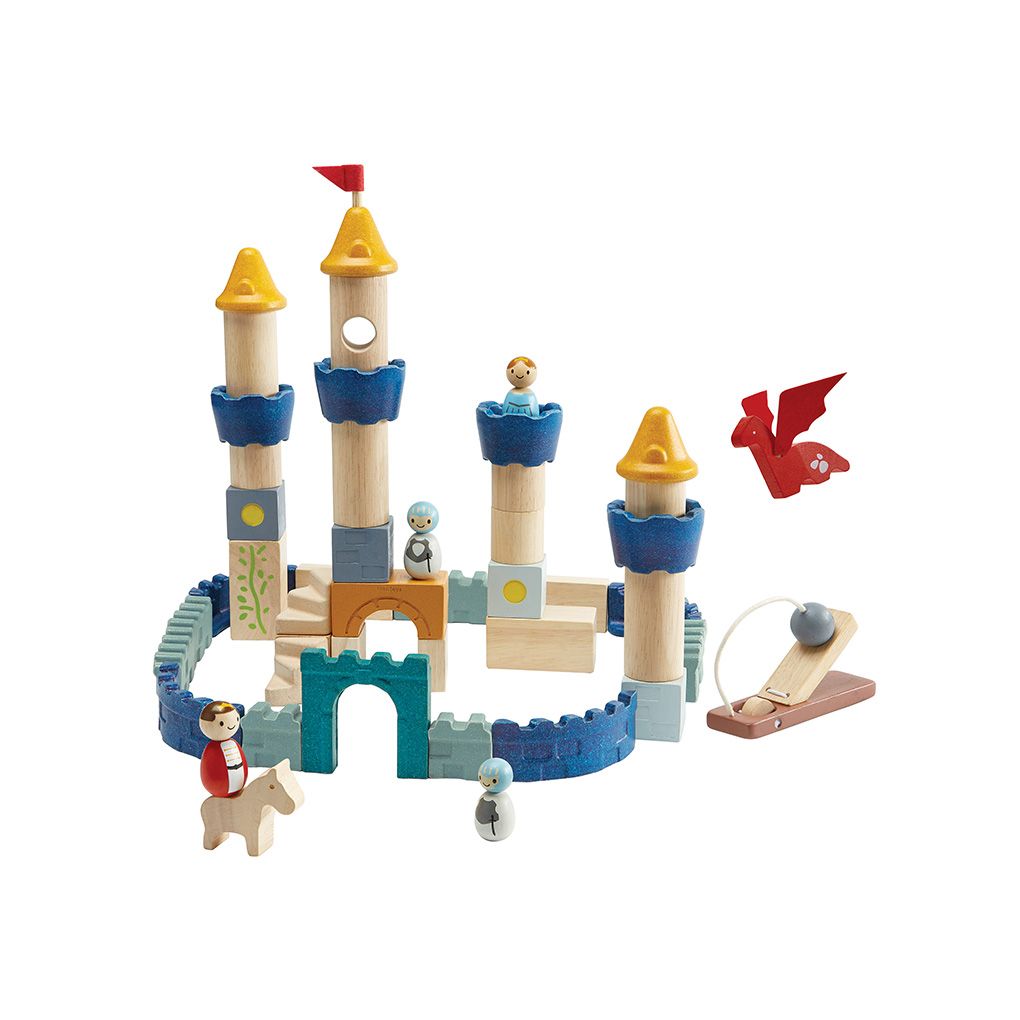 Castle Blocks - Orchard - Top Sustainable Toy - PlanToys USA - The Baby Penguin
