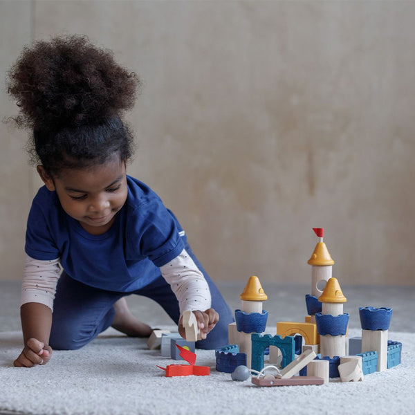 Castle Blocks - Orchard - Top Sustainable Toy - PlanToys USA