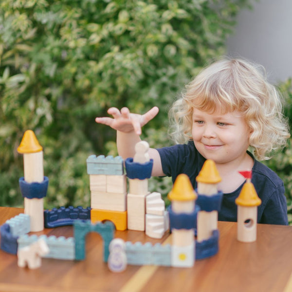 Castle Blocks - Top Sustainable Toy - PlanToys USA