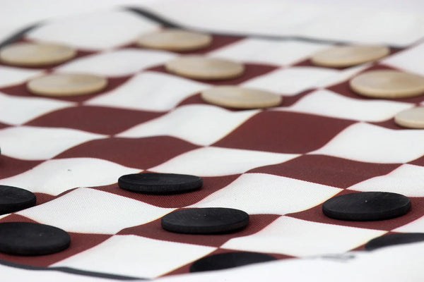 Checkers | Made in USA | Games to Go Maple Landmark