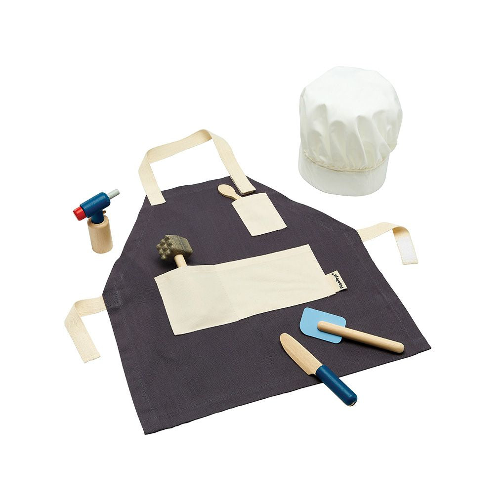 Chef Set - Top Sustainable Toy - PlanToys USA - The Baby Penguin
