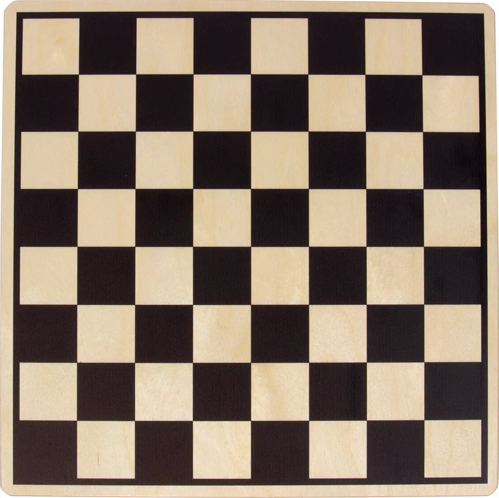 14.75" Wooden Chess/Checkers Board | Made in USA | Games