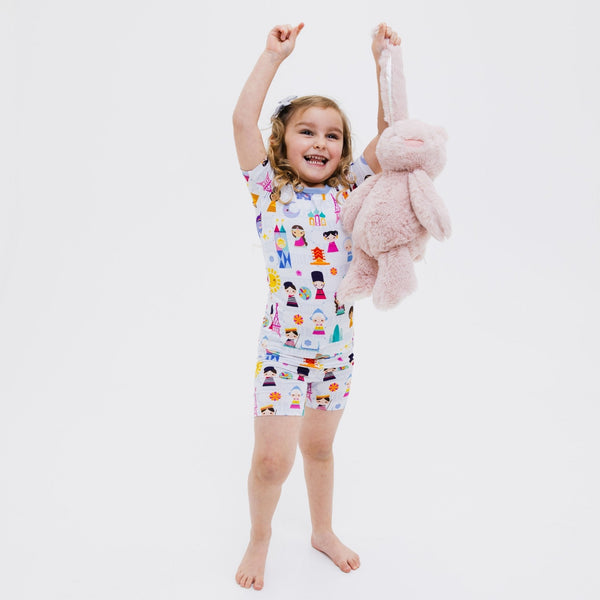 Children of the World Short Sleeve Pajamas - The Baby Penguin