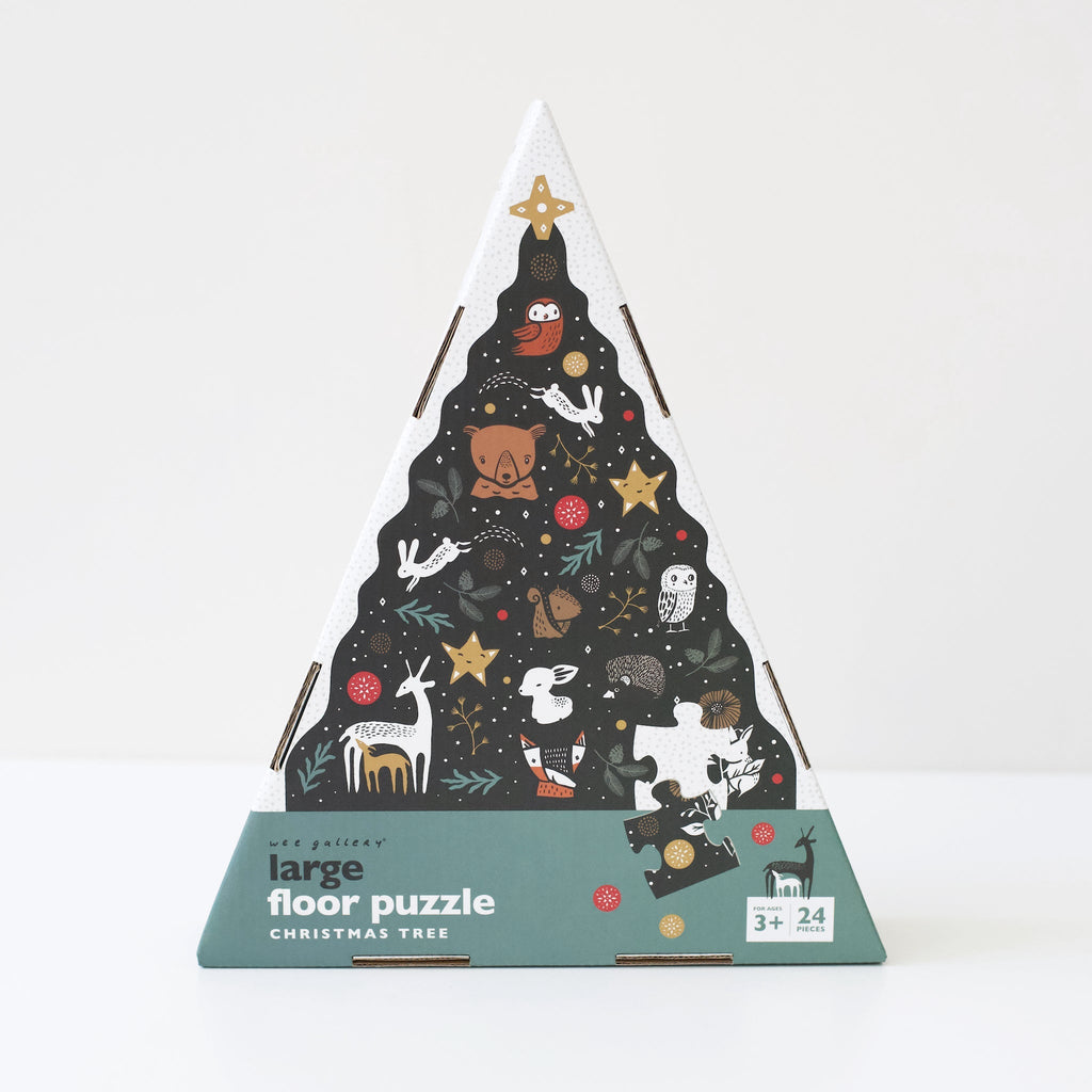 Christmas Tree Floor Puzzle - The Baby Penguin