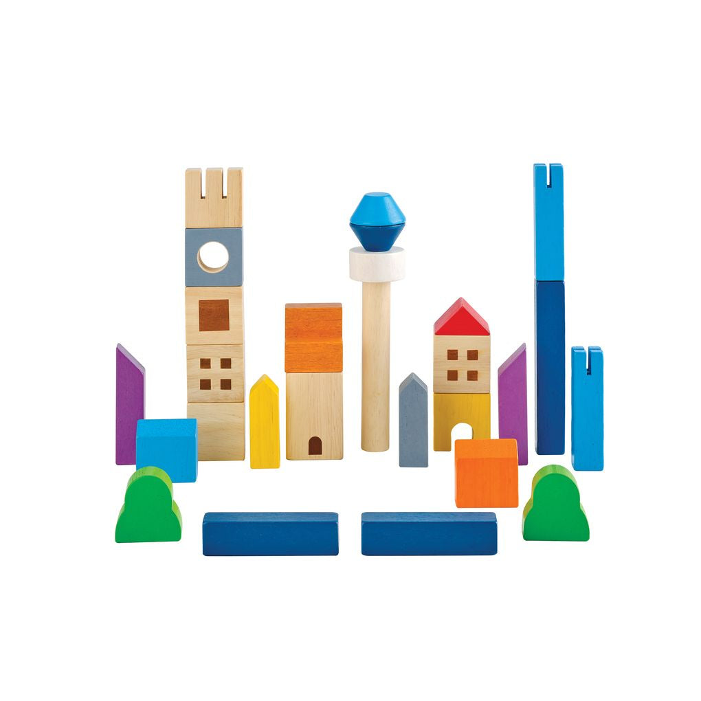 Cityscape Blocks - Top Sustainable Toy - PlanToys USA