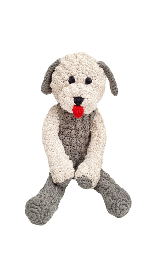 Plush Dog Rattle