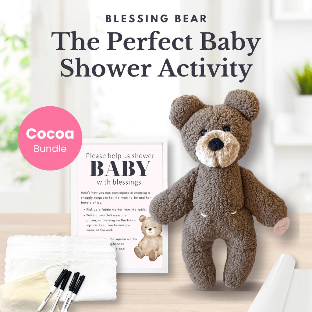 Cocoa Blessing Bear® Baby Shower Bundle - The Baby Penguin