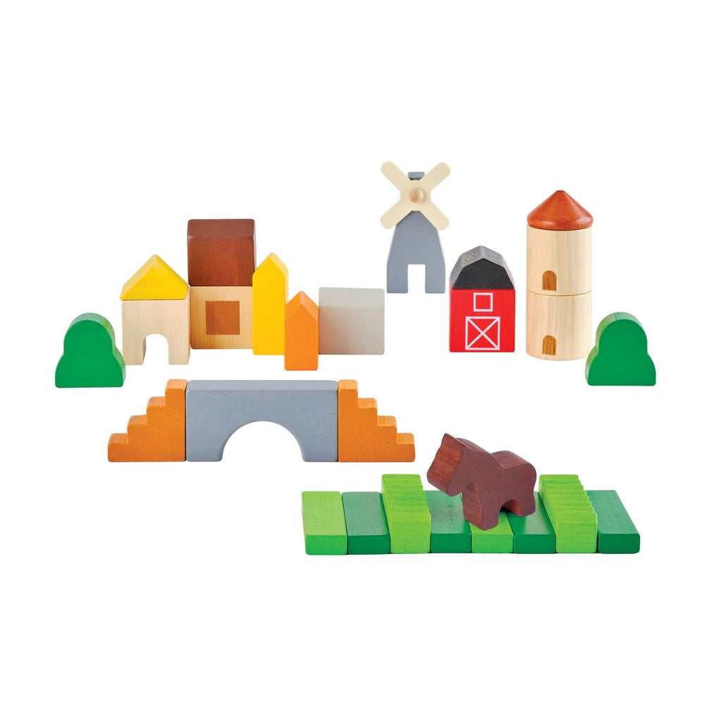 Country Blocks - Top Sustainable Toy - PlanToys USA