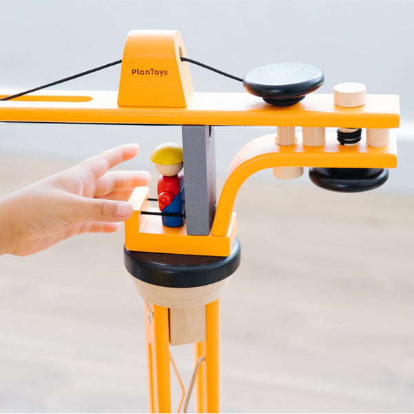 Crane Set - Top Sustainable Toy - PlanToys USA