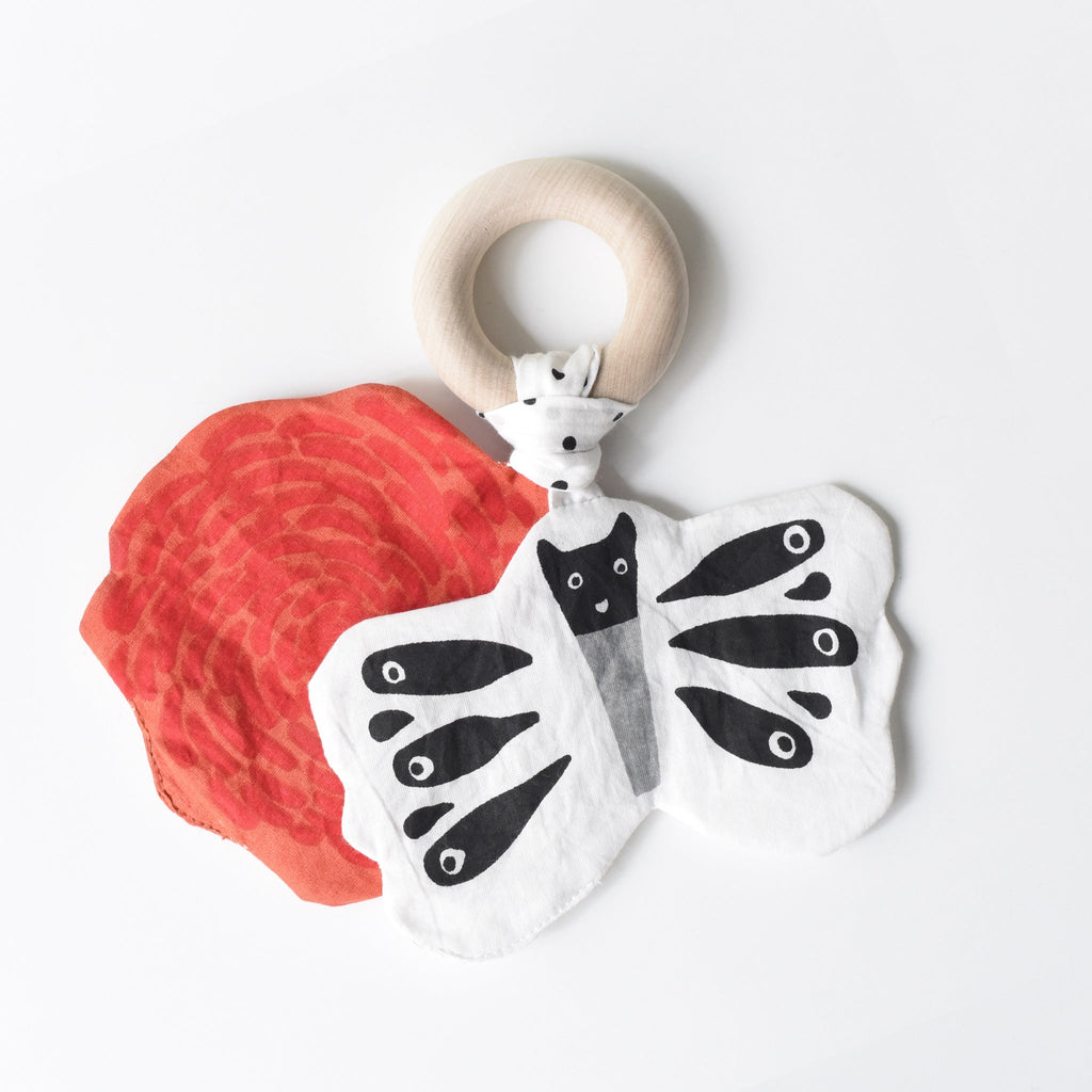 Crinkle Teether - Butterfly - The Baby Penguin