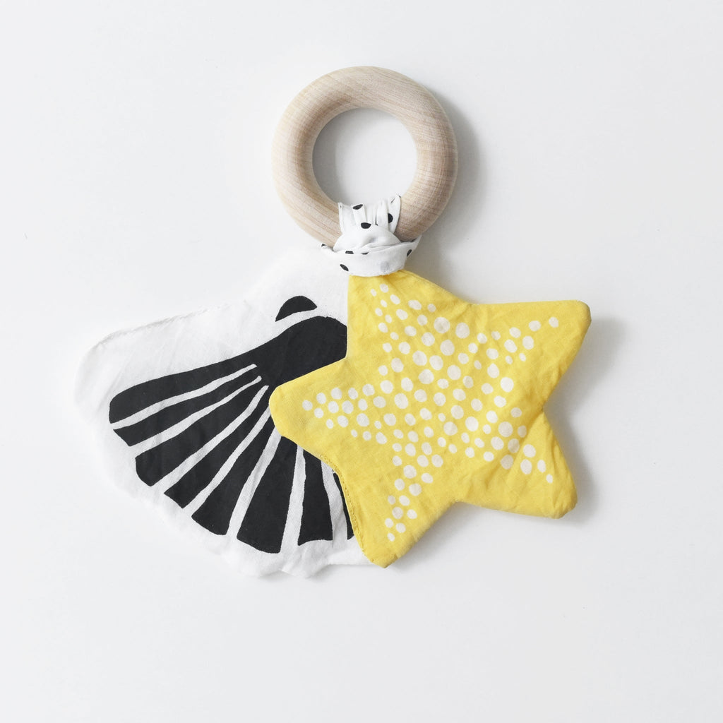 Crinkle Teether - Starfish - The Baby Penguin