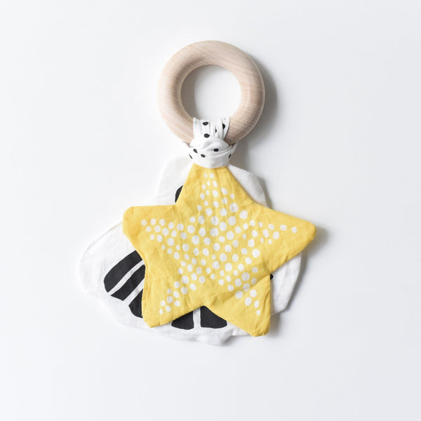 Crinkle Teether - Starfish - The Baby Penguin