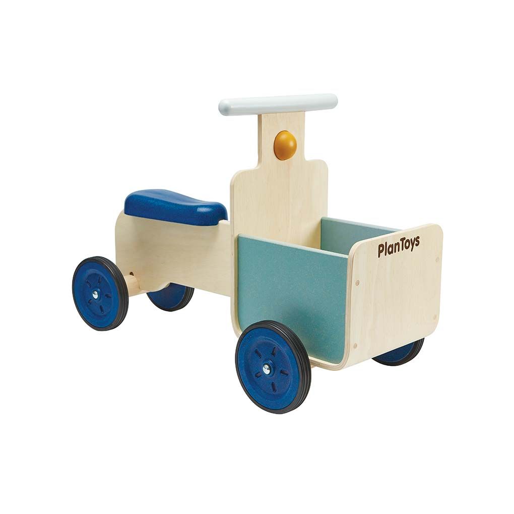 Delivery Bike - Orchard - Top Sustainable Toy - PlanToys USA - The Baby Penguin